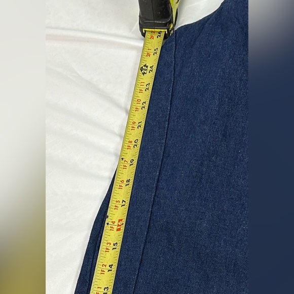 Vintage Zena Classic Blue Jeans High Waisted Mom Jeans pleated front Women’s 8 - Picture 10 of 11